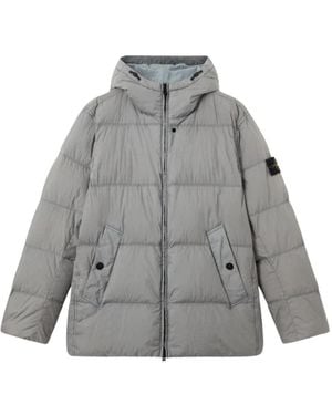 Stone Island Down Jackets - Gris