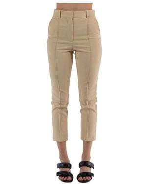 Lanvin Cropped Trousers - Naturel