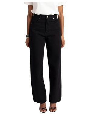 GUAJA. Straight Jeans - Negro