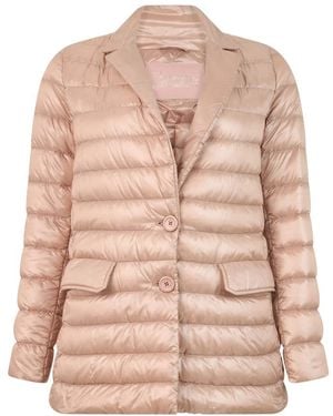 Herno Gesteppte Jacke Mit Knöpfen - Pink