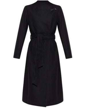 AllSaints Belted Coats - Black