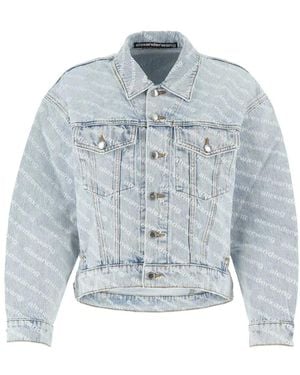 Alexander Wang Denim Jackets - Blauw