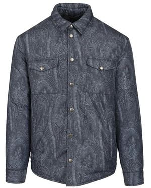 Etro Light Jackets - Blue