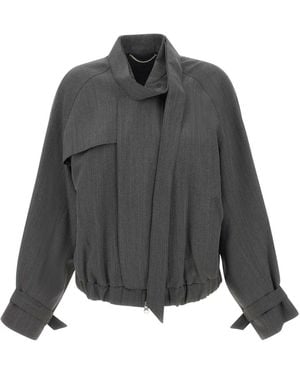 Victoria Beckham Light Jackets - Grey