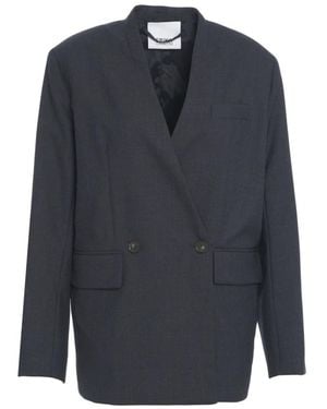 Erika Cavallini Semi Couture Blazers - Bleu
