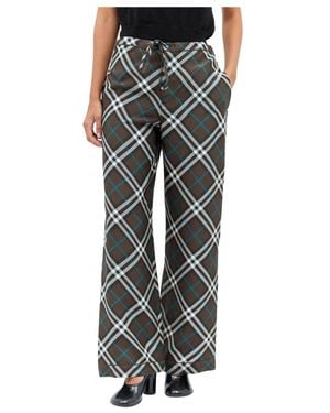 Burberry Wide Pants - Gray