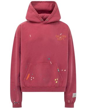 GALLERY DEPT. Paint Logo Hoodie - Rood