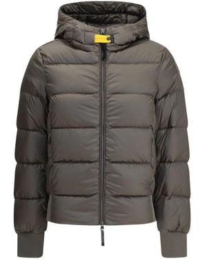 Parajumpers Hooded Down Jacket - Grey