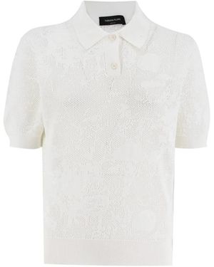 Fabiana Filippi Polo Shirts - Bianco