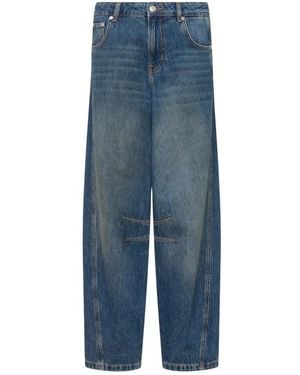 Love Moschino Loose-Fit Jeans - Blu