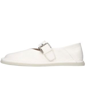 Pantanetti Ballerina Shoes - White