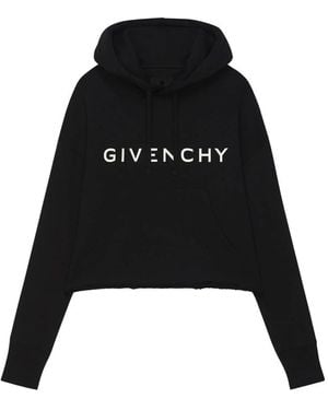 Givenchy Hoodie Met Franje - Zwart