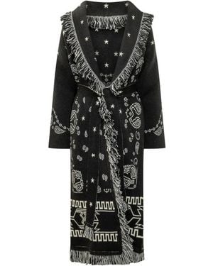 Alanui Jassen ,Veelkleurig ,Belted Coats - Zwart