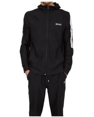 BOSS Sicon Mb Zip Hoodie - Schwarz