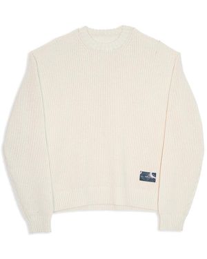 Soulland Truien & Vesten ,Katoen Evan Jumper - Naturel