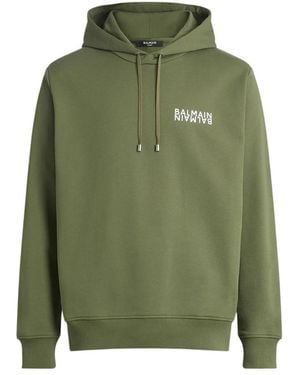 Balmain Hoodies - Verde