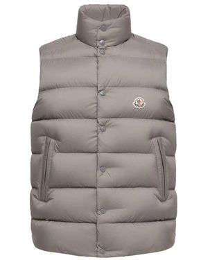Moncler Jassen ,Grijs ,Gilet Doudoune Tibb
