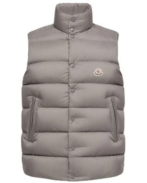 Moncler Jassen ,Grijs ,Gilet Doudoune Tibb