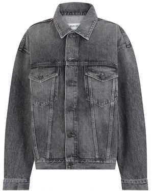 Agolde Denim Jackets - Grey