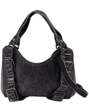 DIESEL D-One Top Handle S Tote Bag - Zwart