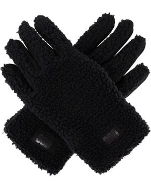 UGG Nepbont Handschoenen - Zwart