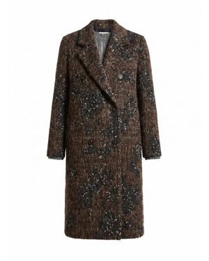 Peserico Double-Breasted Coats - Marrón