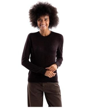 Pinko Pamplona Rundhals-Strickpullover - Schwarz