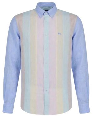Harmont & Blaine Casual Shirts - Bleu