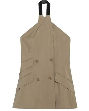 Max Mara Sleeveless Tops - Marron