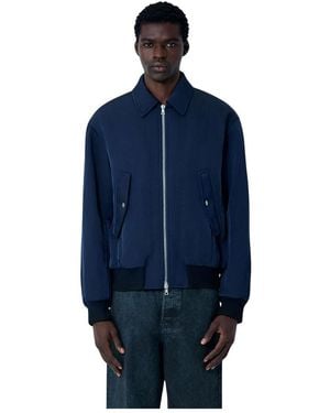 Dries Van Noten Zip-Throughs - Blue
