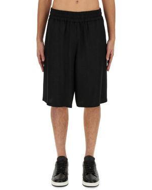 Moschino Long Shorts - Black