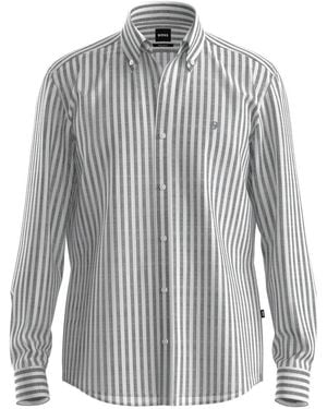 BOSS Casual Shirts - Grey