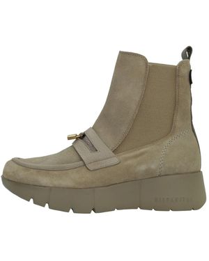 Hispanitas Schoenen ,Montana Chelsea Boots - Groen
