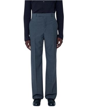 Jil Sander Straight Trousers - Blue