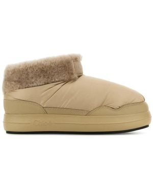 Chloé Winter Boots - Natural