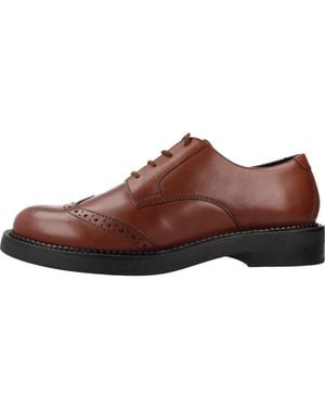Geox Laced Shoes - Marrone
