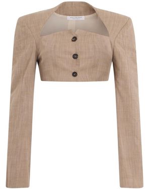Philosophy Di Lorenzo Serafini Long Sleeve T-Shirts - Natural