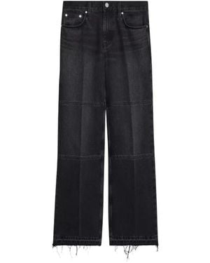 Helmut Lang Straight Jeans - Negro