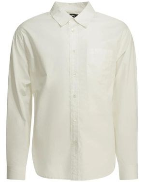 Stussy Overhemden ,Wit ,Katoen Standard Shirt