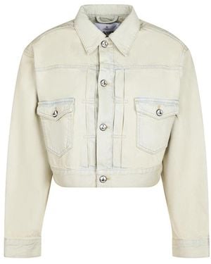 Vivienne Westwood Denim Jackets - Natural