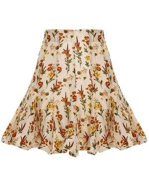 Agua Bendita Short Skirts - Natural