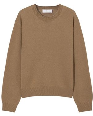 DUNST Round-Neck Knitwear - Bruin