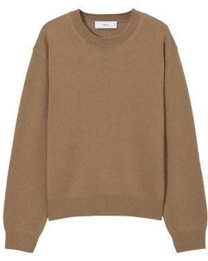 DUNST Round-Neck Knitwear - Bruin