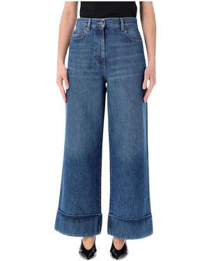 Valentino Garavani Wide Jeans - Blue