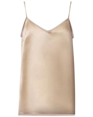 Fabiana Filippi Sleeveless Tops - Neutro