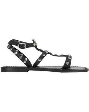 K. Jacques Flat Sandals - Nero