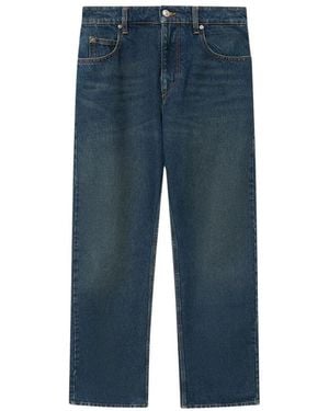 Isabel Marant Jeans ,Blauw ,Katoen Dromie Broek