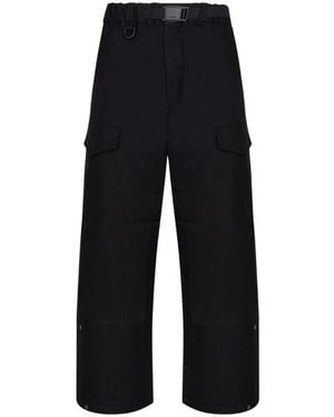Y-3 Wide Trousers - Nero
