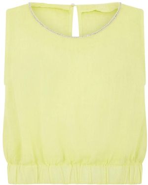 120% Lino Blouses - Yellow