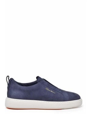 Santoni Slip-On - Blau